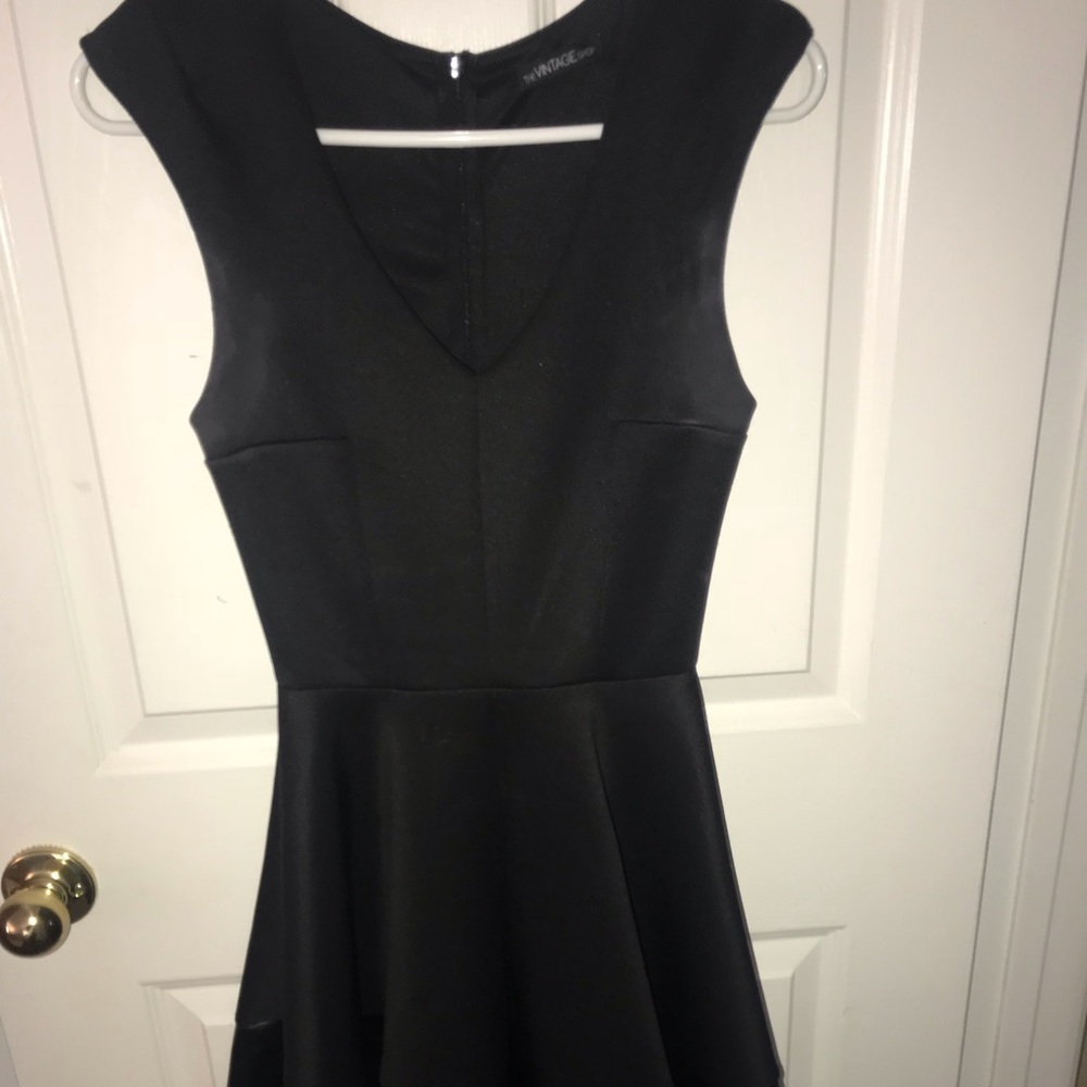 Edgy Black Dress
